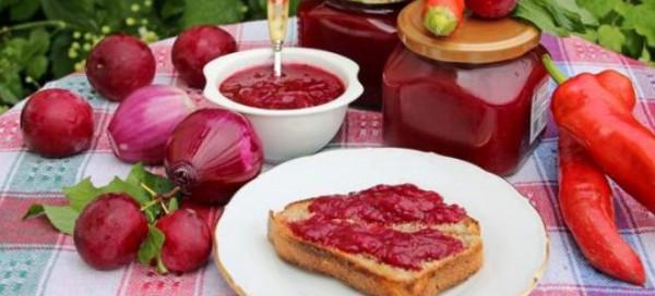 Чатни из алычи на зиму
