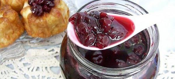 варенье из вишни без косточек без сахара