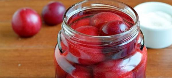 Алыча в сиропе на зиму