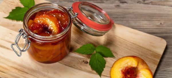 густое варенье из персиков дольками