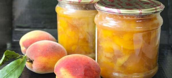 варенье из персиков дольками
