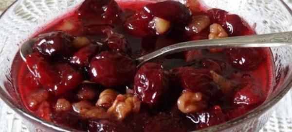 варенье из вишни с орехами без косточек