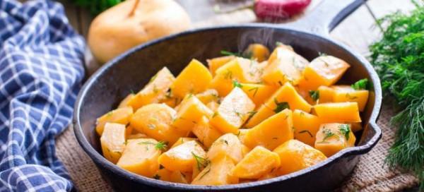 Жареная репа рецепт