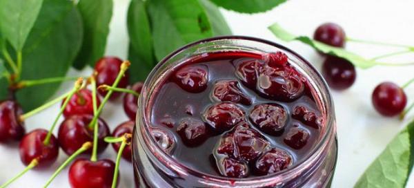 варенье вишневое без косточек в сиропе