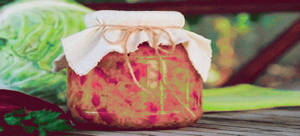 Салат зимний с рисом и капустой