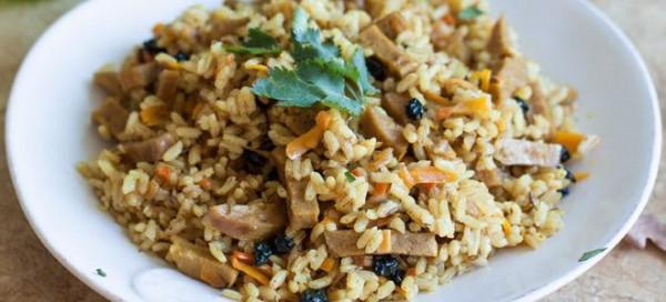 вегетарианский плов рецепт