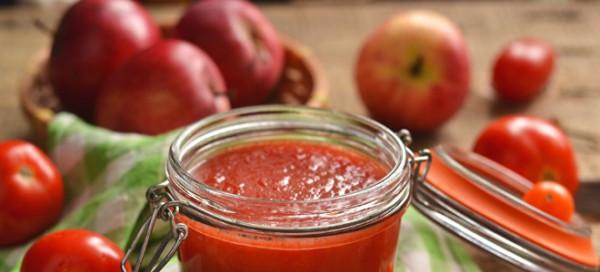 кетчуп из помидоров с яблоками на зиму
