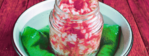 Салат зимний с рисом и помидорами