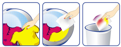 Стоит ли стирать с салфетками против окрашивания