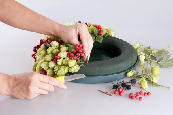 Как называется губка для цветочных композиций: описание, виды, применение