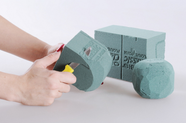 Как называется губка для цветочных композиций: описание, виды, применение